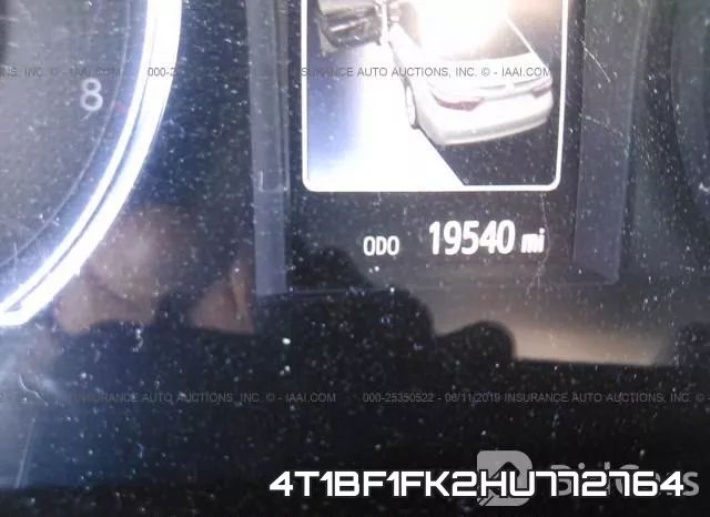 4T1BF1FK2HU772764 фото 8