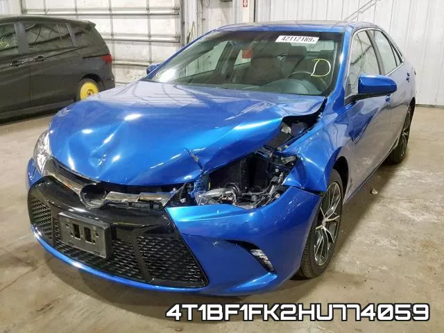 4T1BF1FK2HU774059 фото 3
