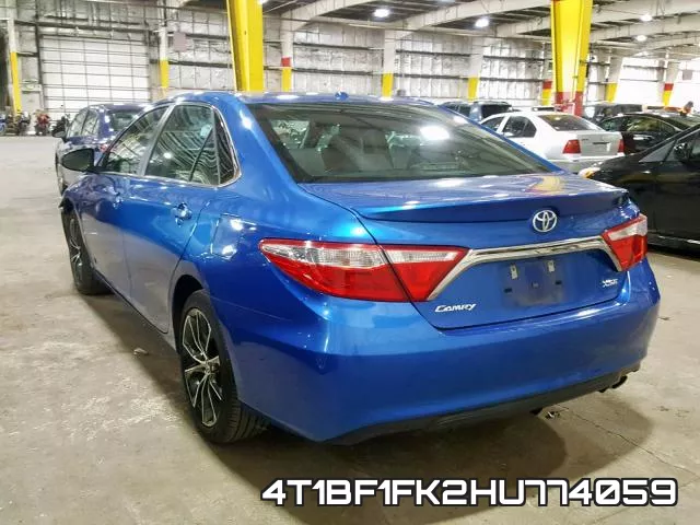 4T1BF1FK2HU774059 фото 4