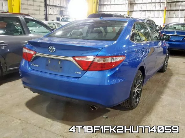 4T1BF1FK2HU774059 фото 5
