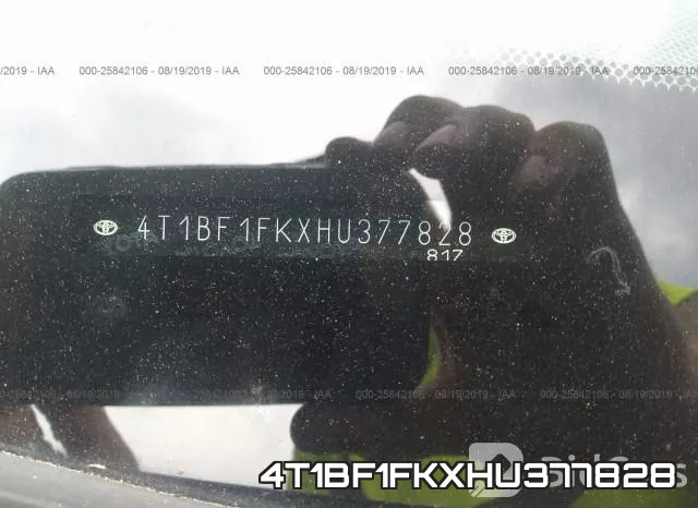 4T1BF1FKXHU377828 фото 10