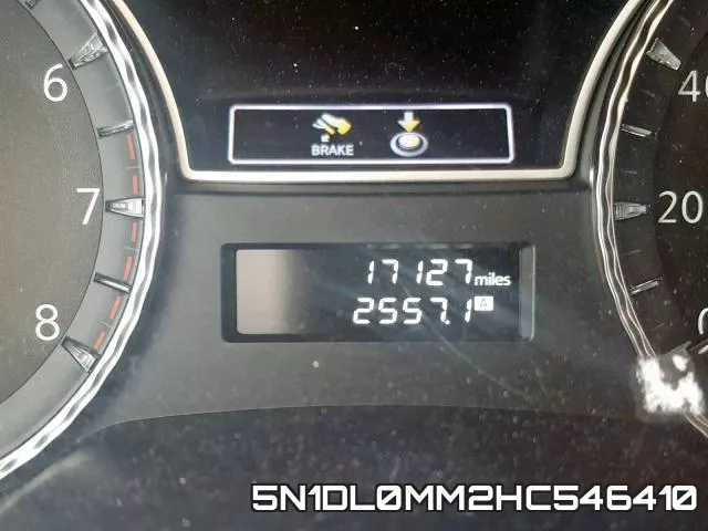 5N1DL0MM2HC546410 фото 9