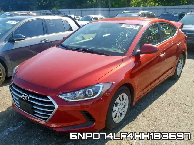 5NPD74LF4HH183597 фото 3
