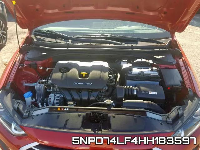 5NPD74LF4HH183597 фото 8