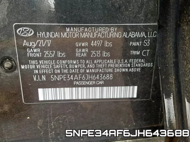5NPE34AF6JH643688 фото 2