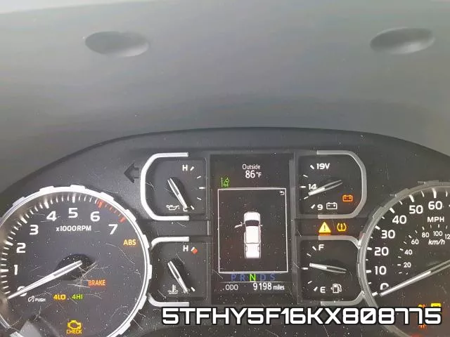5TFHY5F16KX808775 фото 9