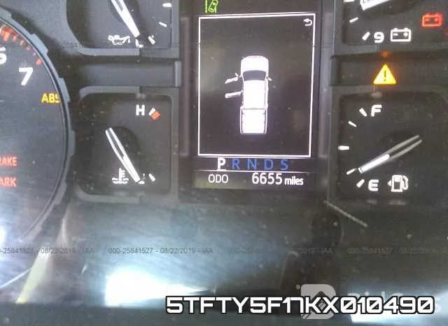 5TFTY5F17KX010490 фото 8