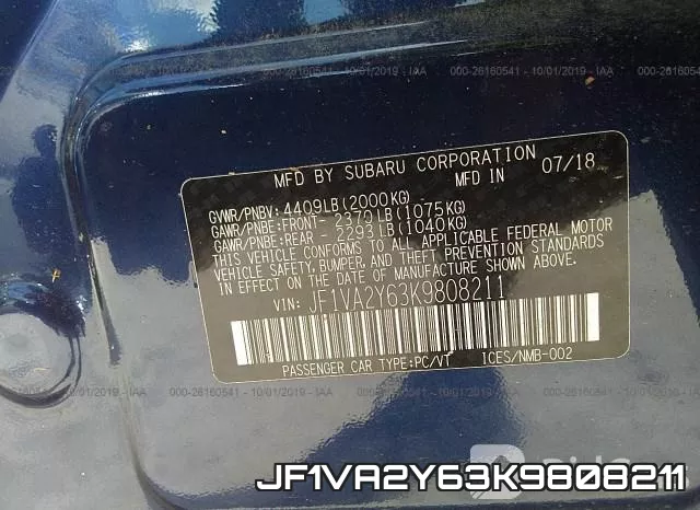 JF1VA2Y63K9808211 фото 10