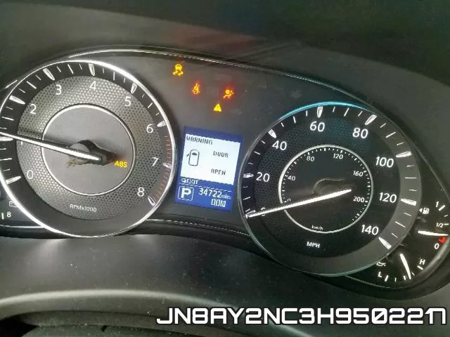 JN8AY2NC3H9502217 фото 9