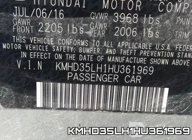 KMHD35LH1HU361969 фото 10