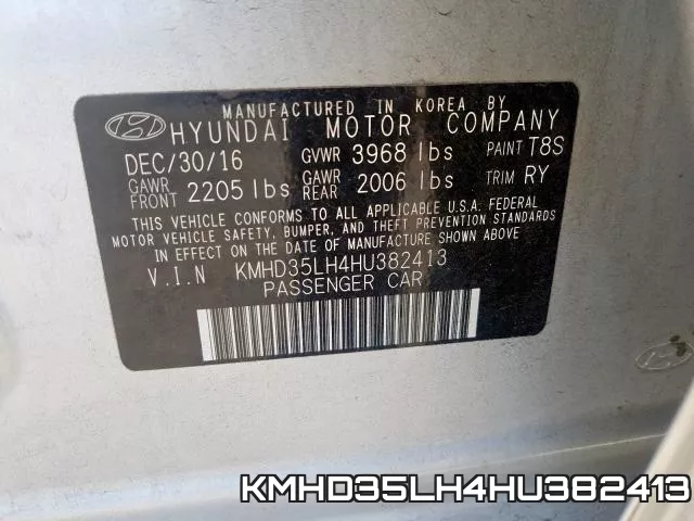 KMHD35LH4HU382413 фото 2