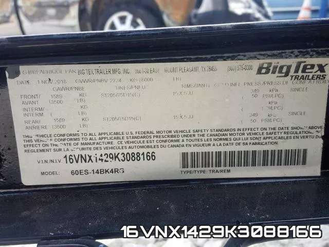16VNX1429K3088166 фото 2