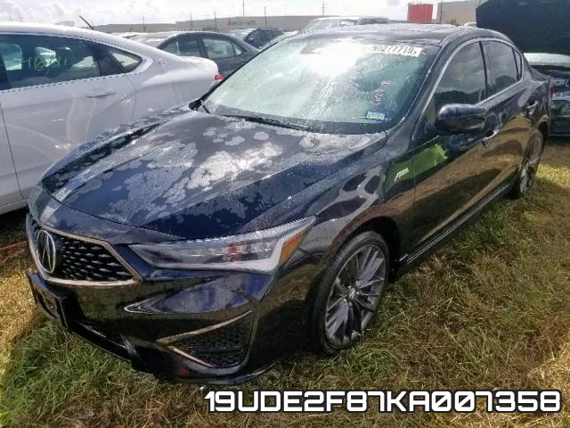 19UDE2F87KA007358 фото 3