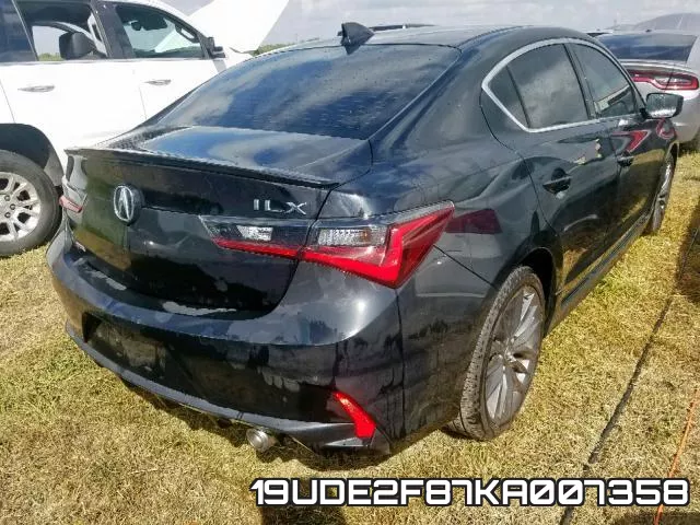 19UDE2F87KA007358 фото 5