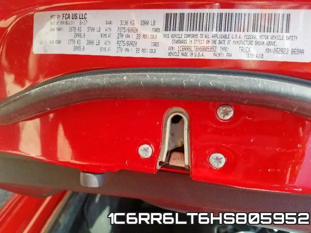 1C6RR6LT6HS805952 фото 2