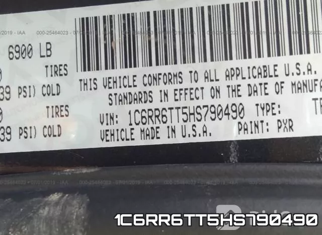1C6RR6TT5HS790490 фото 10