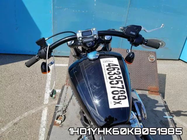 1HD1YHK60KB051985 фото 6