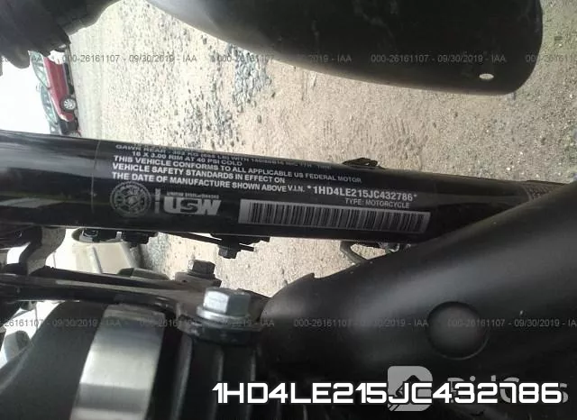 1HD4LE215JC432786 фото 2