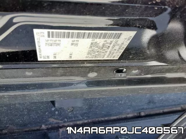 1N4AA6AP0JC408567 фото 2