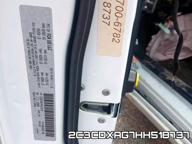 2C3CDXAG7HH518737 фото 2