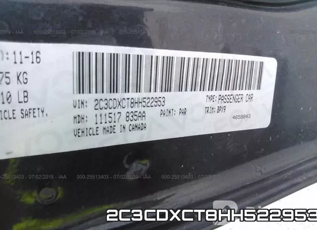 2C3CDXCT8HH522953 фото 10