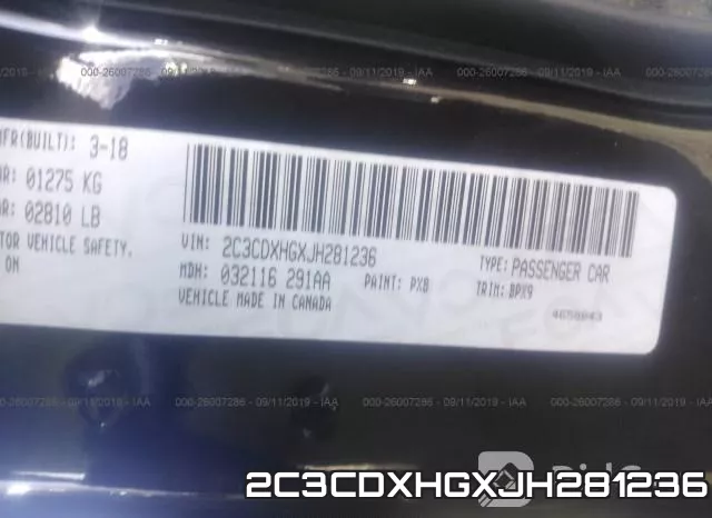2C3CDXHGXJH281236 фото 10