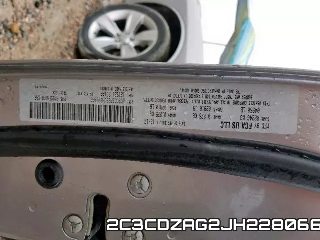 2C3CDZAG2JH228066 фото 2