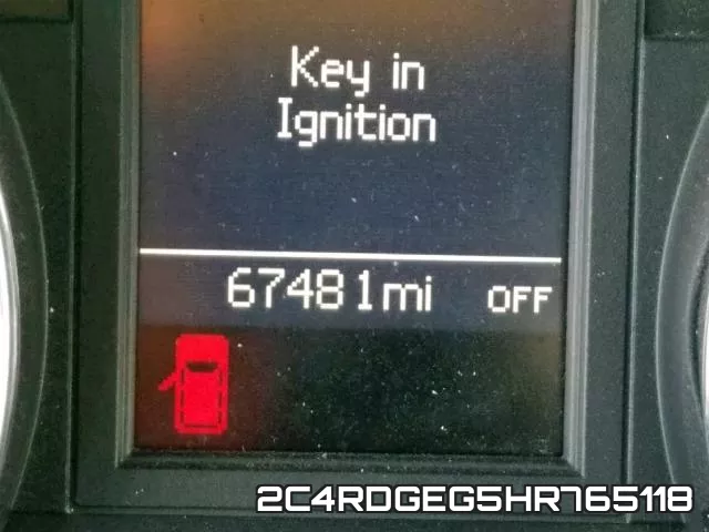 2C4RDGEG5HR765118 фото 9