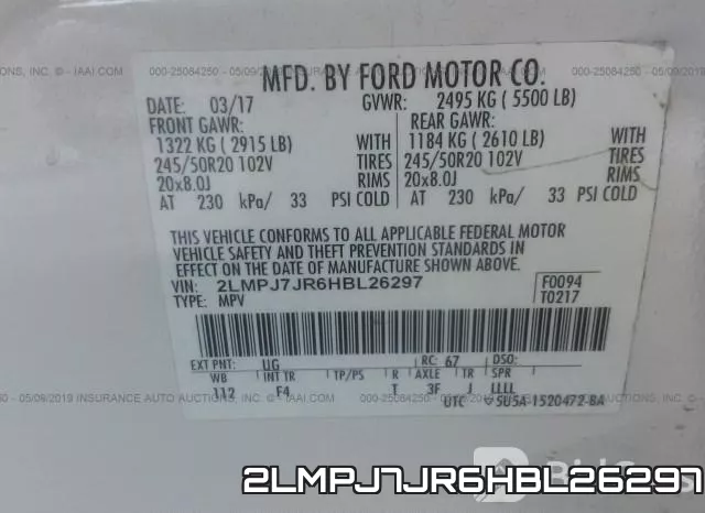 2LMPJ7JR6HBL26297 фото 10