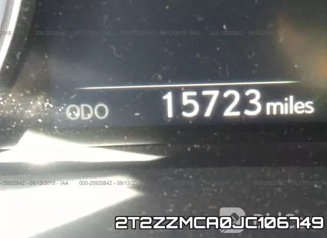 2T2ZZMCA0JC106749 фото 8