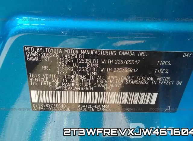 2T3WFREVXJW467604 фото 10