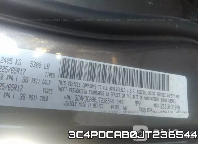 3C4PDCAB0JT236544 фото 10