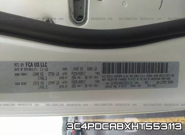 3C4PDCABXHT553113 фото 10
