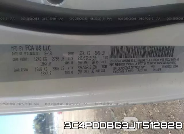 3C4PDDBG3JT512828 фото 10