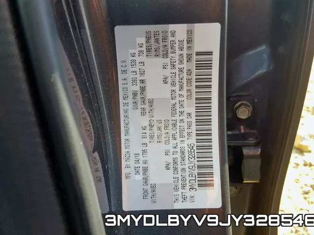 3MYDLBYV9JY328546 фото 2