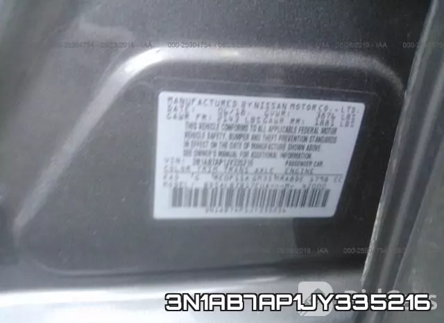 3N1AB7AP1JY335216 фото 10