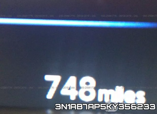 3N1AB7AP5KY356233 фото 8