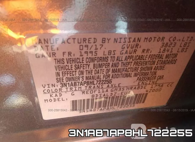 3N1AB7AP8HL722255 фото 10