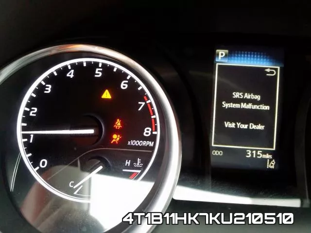 4T1B11HK7KU210510 фото 9