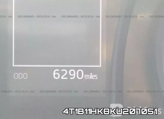 4T1B11HK8KU207051 фото 8