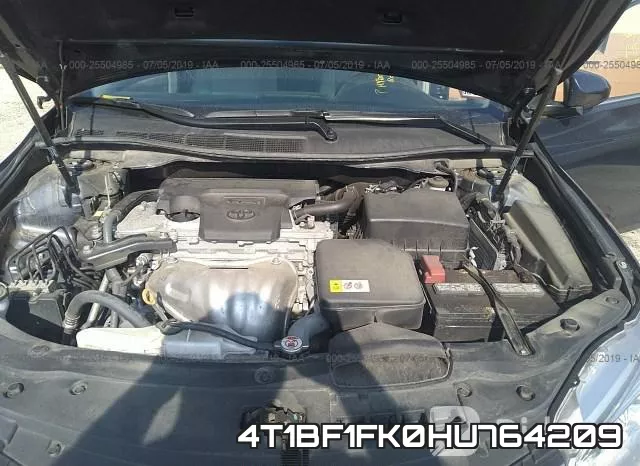 4T1BF1FK0HU764209 фото 2