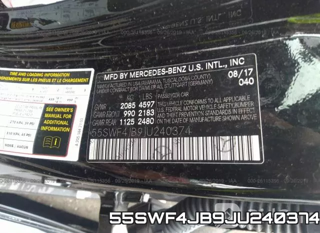 55SWF4JB9JU240374 фото 10