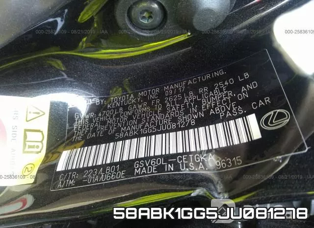 58ABK1GG5JU081278 фото 10