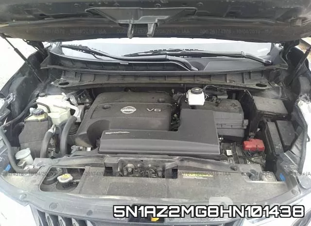 5N1AZ2MG8HN101438 фото 2
