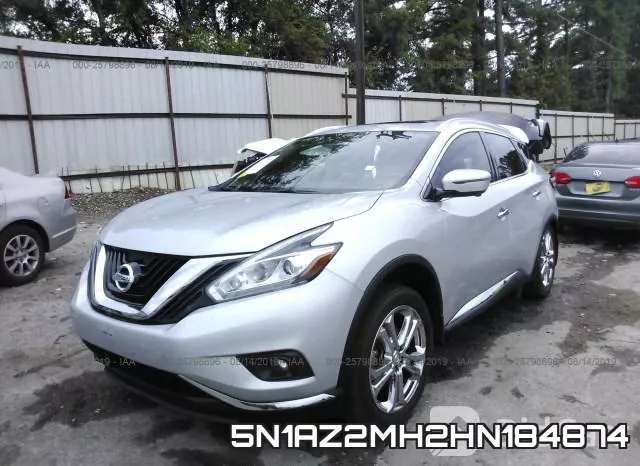 5N1AZ2MH2HN184874 фото 3