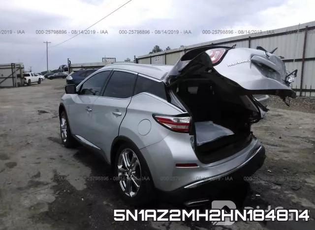 5N1AZ2MH2HN184874 фото 4
