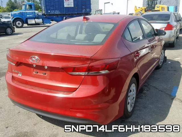 5NPD74LF6HH183598 фото 5