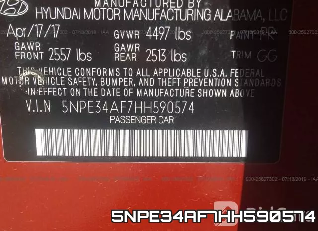 5NPE34AF7HH590574 фото 10