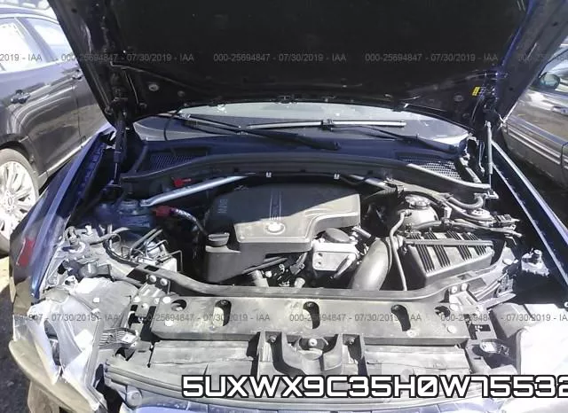 5UXWX9C35H0W75532 фото 2