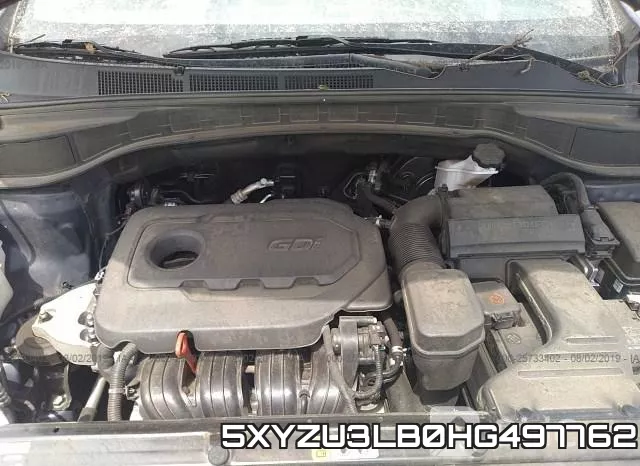 5XYZU3LB0HG497762 фото 2